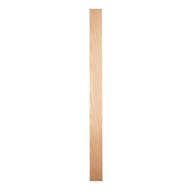 Oak Square Plain Newel Post