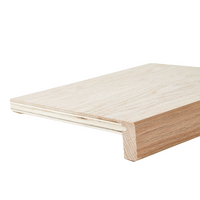 oak veneered tread 