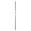 Iron Solid Golden Bracket Baluster 