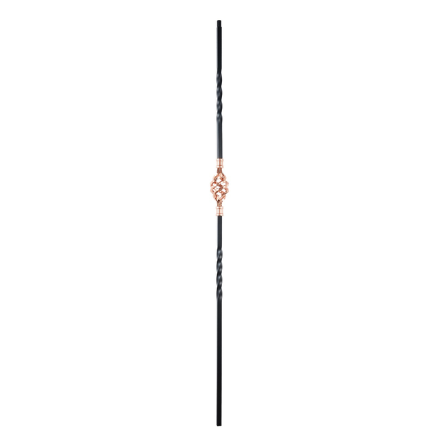 Iron Solid Golden Bracket Baluster 
