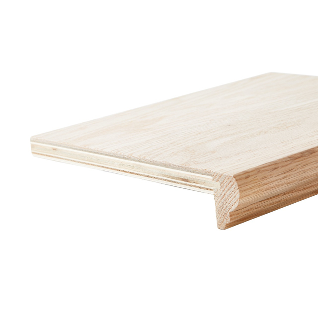 Oak Tread with Return