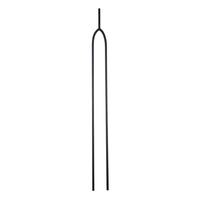 Iron Black Oval Baluster
