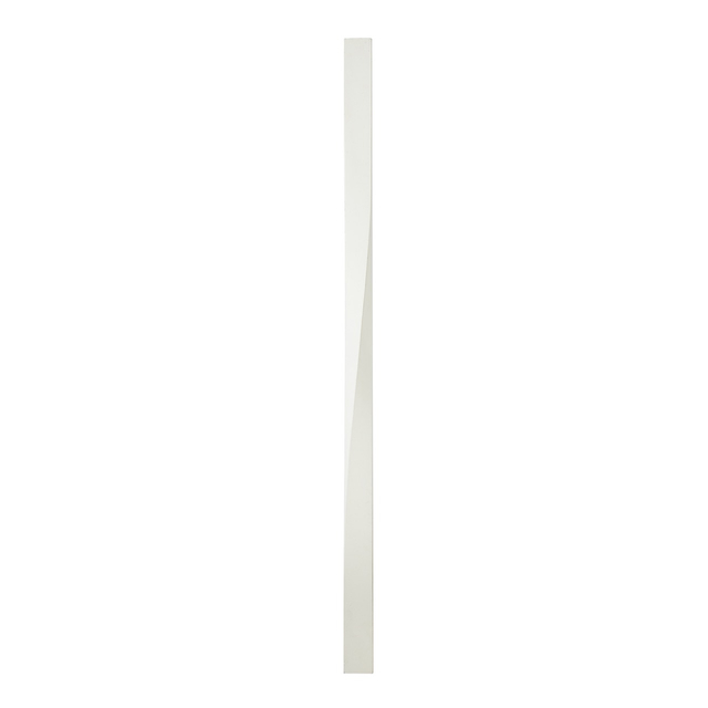 White Primed Twisted Spindle