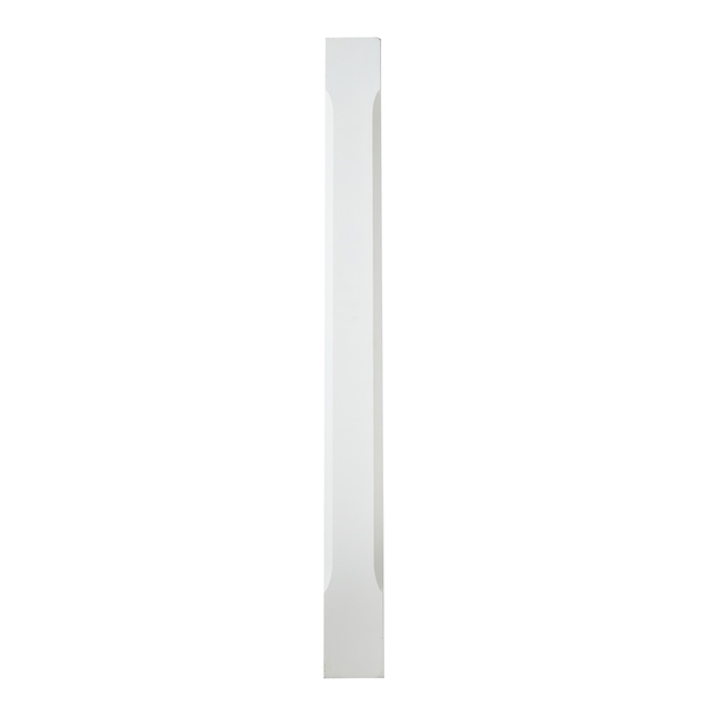 White Primed Stop Chamfer Newel Post