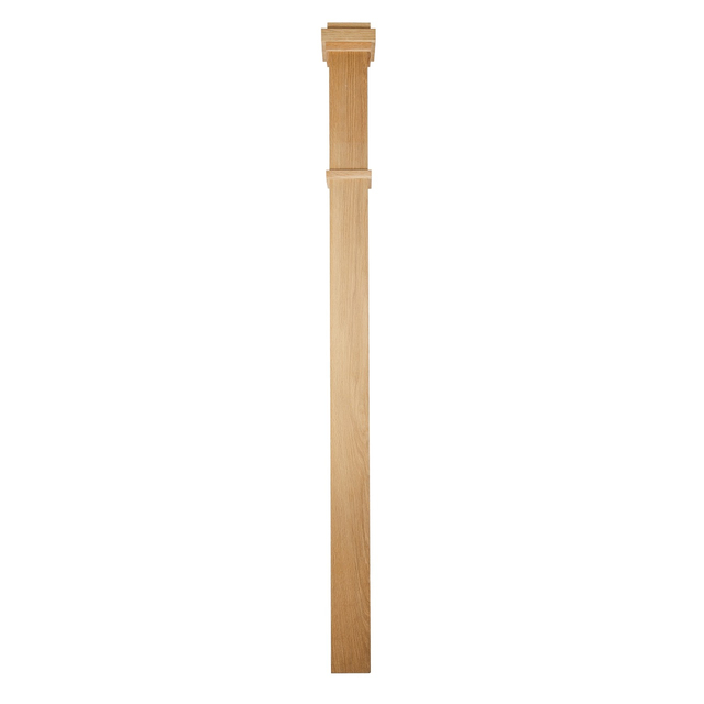 4075 Oak Box Newel Post