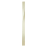White Primed Twisted Newel Post