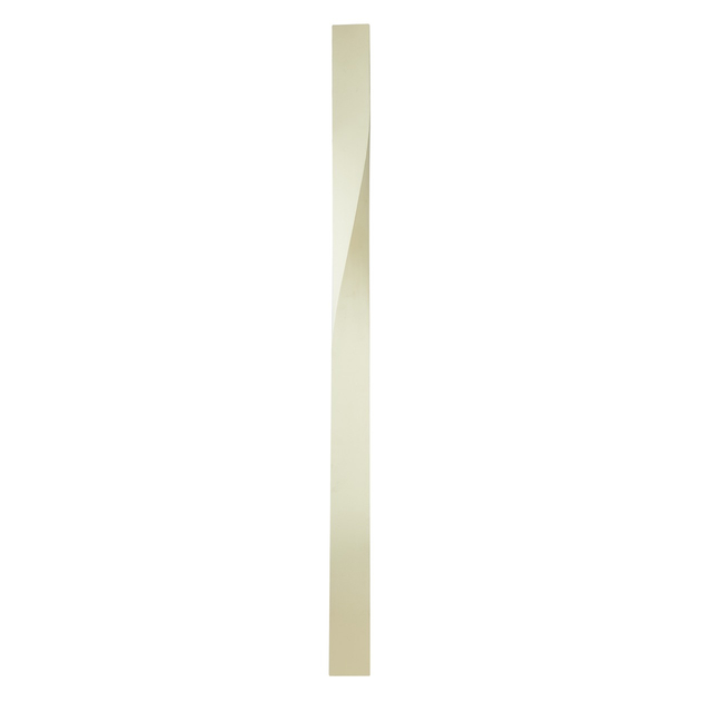White Primed Twisted Newel Post